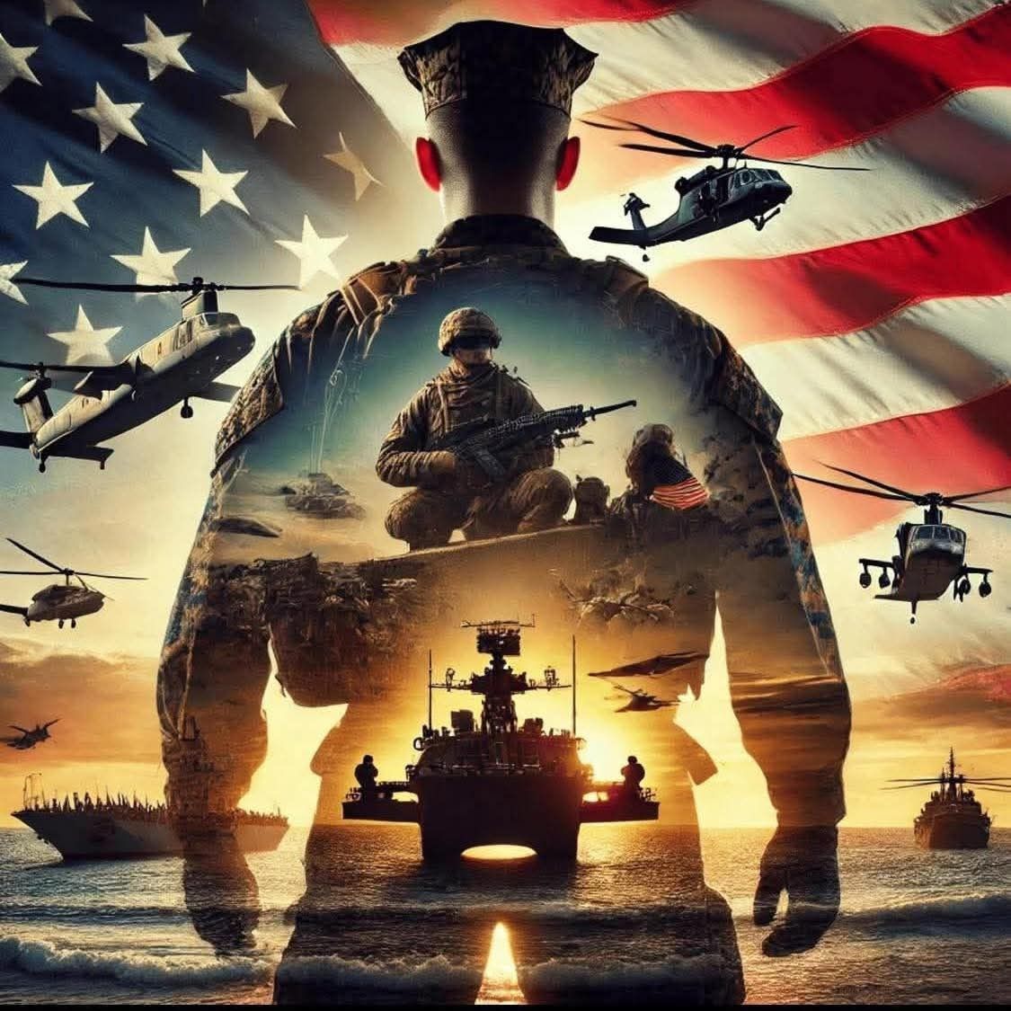 4th of july military images