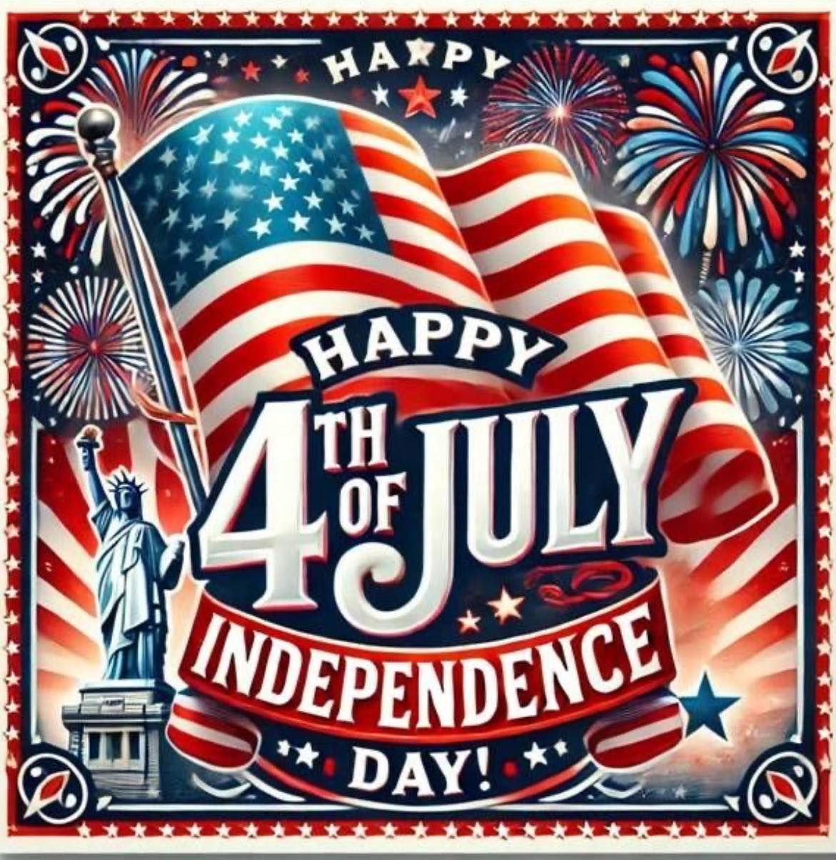 american flag 4th of july images